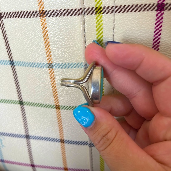 VINTAGE TURQUOISE RING - Picture 4 of 6